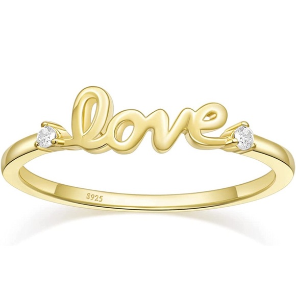 Diamond Love Ring - Picture 1 of 7
